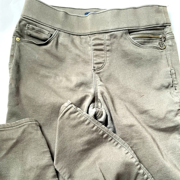 TOMMY HILFIGER - OLIVE GRAMERCY ANKLE PANT SIZE 2 - Picture 2 of 6